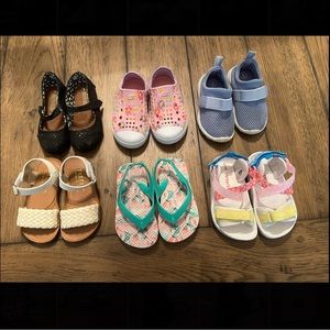 Toddler size 6 shoe bundle